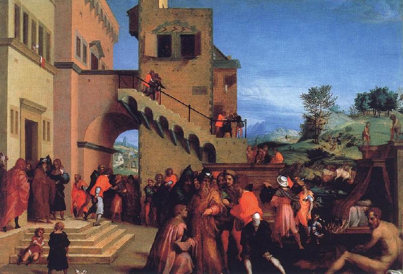 Andrea del Sarto Stories of Joseph  dsss Sweden oil painting art